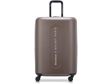 $39.99, Was $129.99, 69% Off! florence by mills Catch Flights Hardside Luggage Chesnut dealfomo