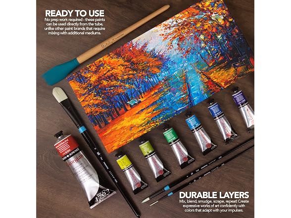 Daler Rowney Georgian Oil Paint - Gallery 7