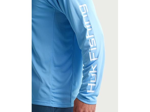 HUK Men's Standard Vented Hoodie Large