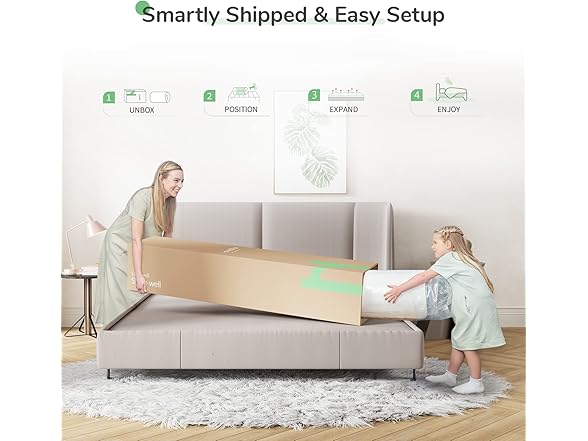 Novilla 12" Hybrid King Mattress