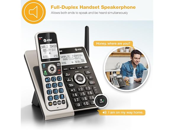 AT&T BL3107-4 DECT 6.0 4-Handset Cordless Phone