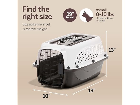 Petmate Dog Crates for Small Dogs & Cat