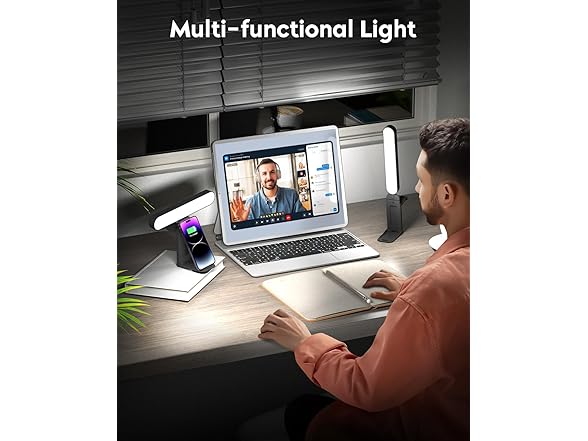 UBeesize LED Streaming Light w/Monitor Mount