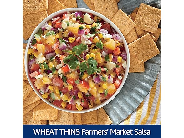 Wheat Thins Reduced Fat Snacks, Whole Grain, 12.5 oz.