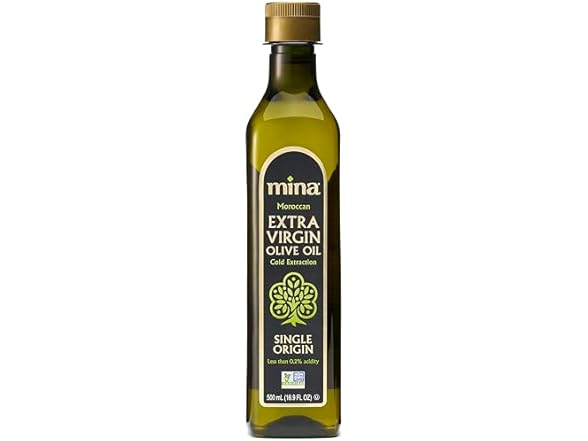 Mina Moroccan Olive Oil Extra Virgin 16.9 Fl Oz