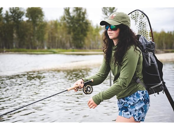 Simms Women (XS) Glades Hoody Steel