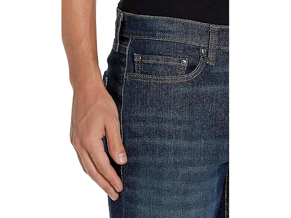 Amazon Essentials Mens Slim Fit Jeans Dark Blue