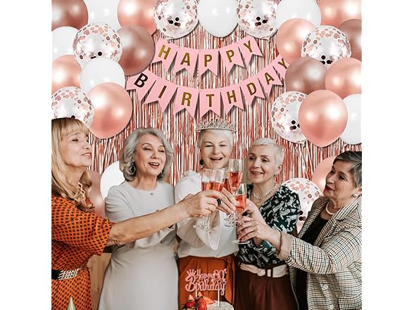 80th Birthday Party Decorations Set