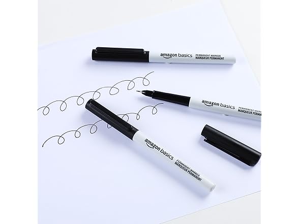 Amazon Basics Ultra Fine Markers, 24-Pack
