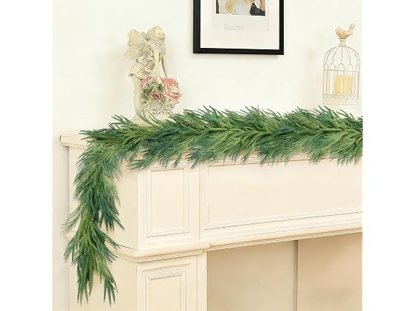Nazano Real Touch Pine Wedding Garland
