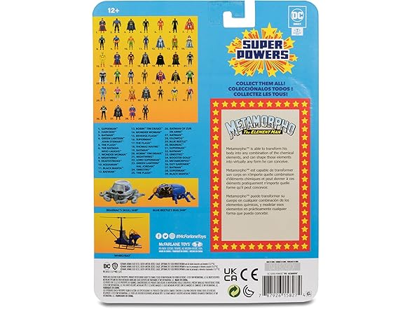 McFarlane Toys - DC Super Powers Metamorpho