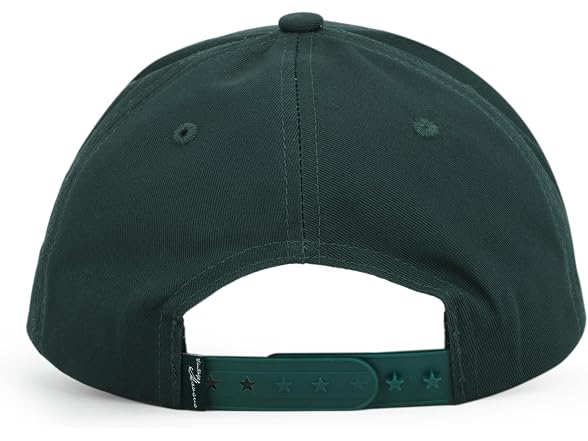 Pearl Star Western Retro Snapback Cap Green