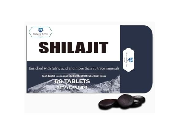 Maximum Potency Pure Shilajit Tablets for Men