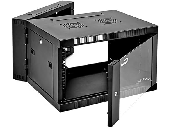 NavePoint 6U Server Cabinet with Hinged