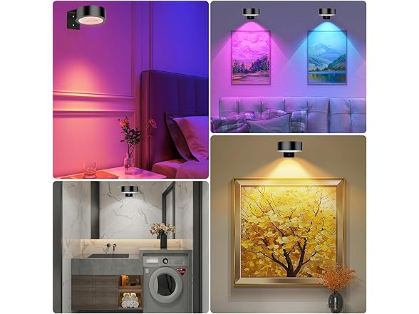 Hakol RGB Picture Light Battery Operated Painting Lights