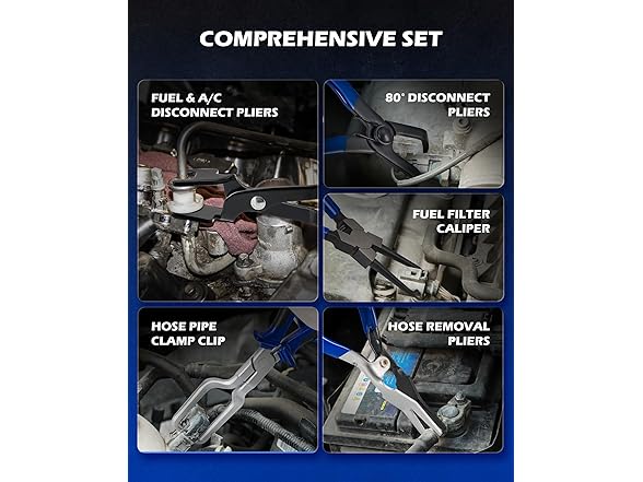 Orion Motor Tech Fuel Line Pliers Set