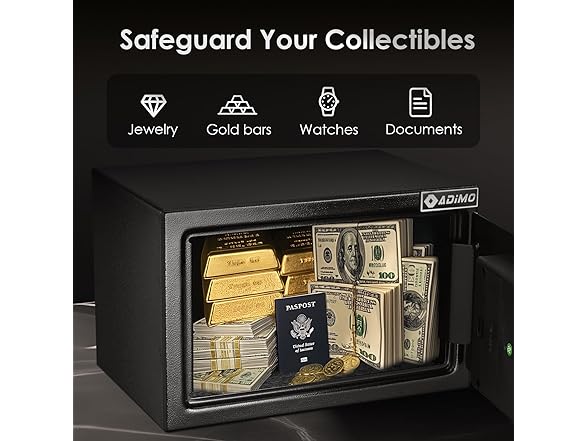 ADIMO 0.5 Cubic Feet Hidden Home Safe