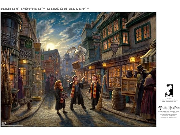 Harry Potter Diagon Alley 1000 Piece Puzzle