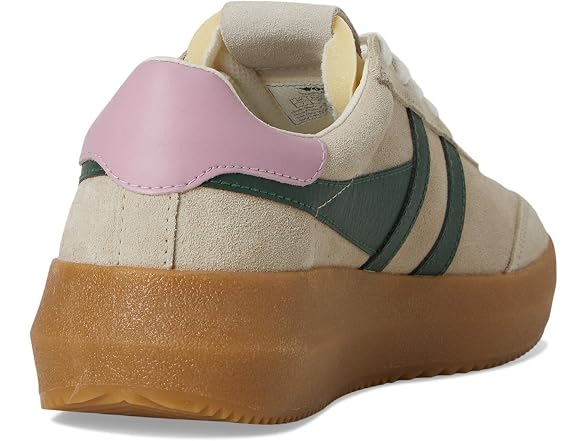 Gola Womens Athena, Bone/Evergreen/Candy
