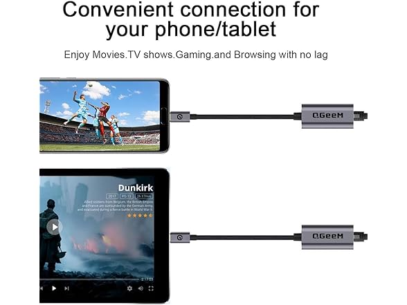 QGeeM USB-C to Ethernet Adapter