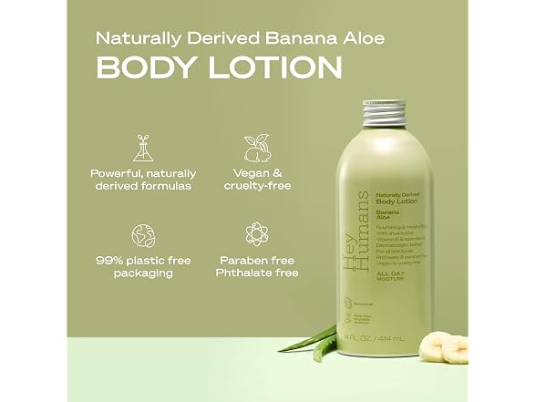 3 Pack Body Lotion - Banana Aloe