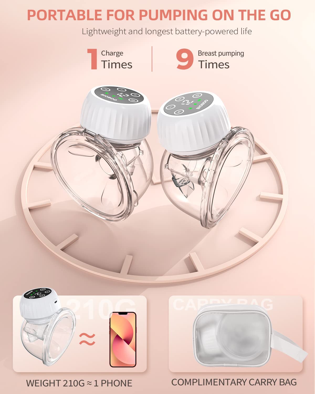 BIOBOO Hands Free Breast Pump - Gallery 12