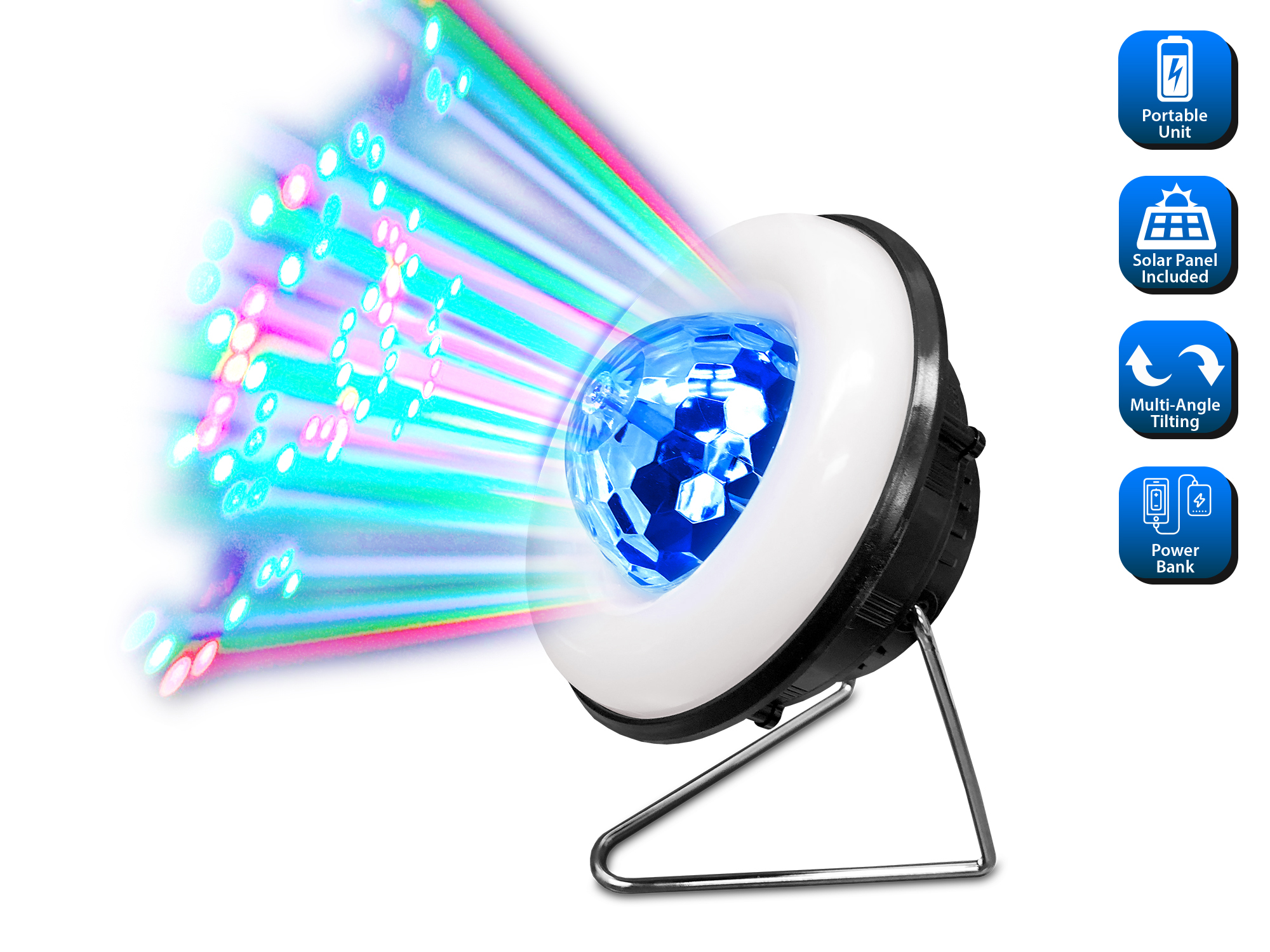 Technical Pro Solar LED Party & Work Light - Gallery 10