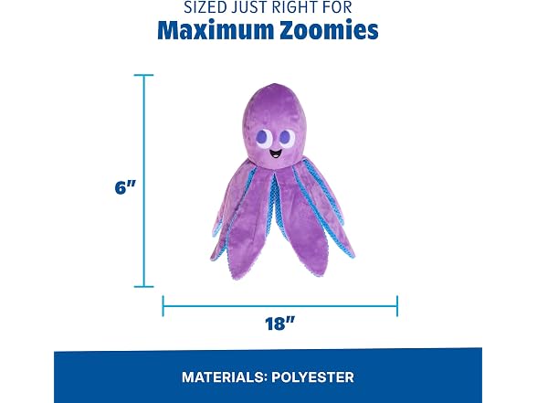 Barkbox Mondo Ollie the Octopus Dog Toy | XL
