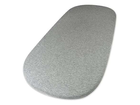 HonestBaby Organic Cotton Fitted Bassinet Sheet