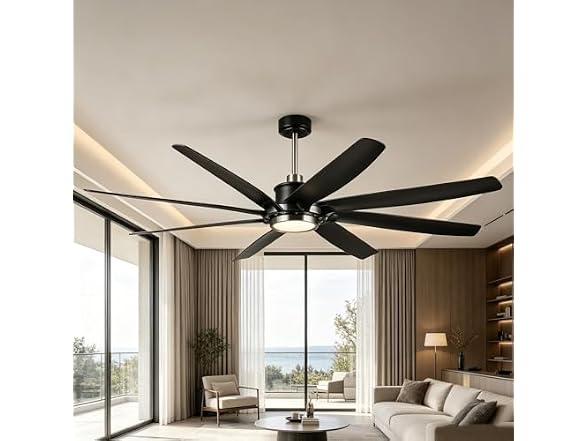 Parrot Uncle 72 Inch Large Ceiling Fan