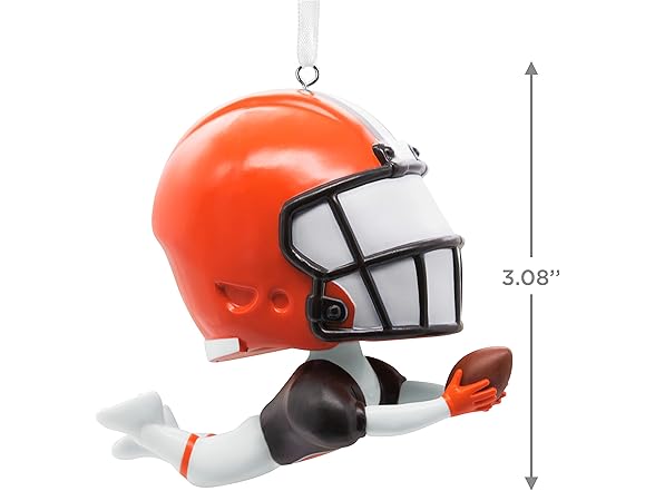 BROWNS Bouncing Buddy Ornament