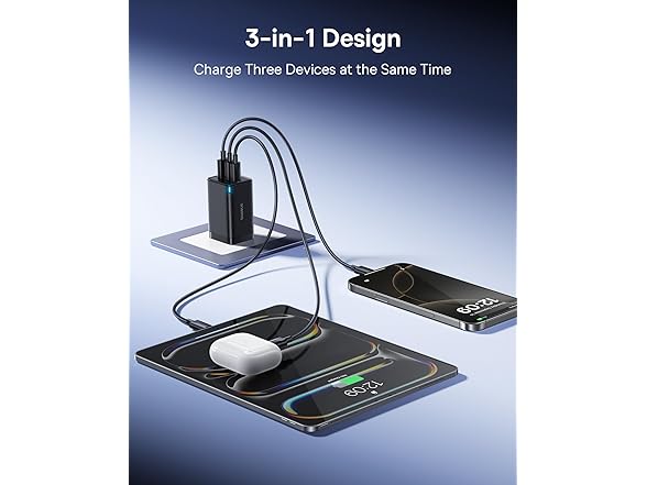 (2 Pack) Baseus 65W USB C Charger Block