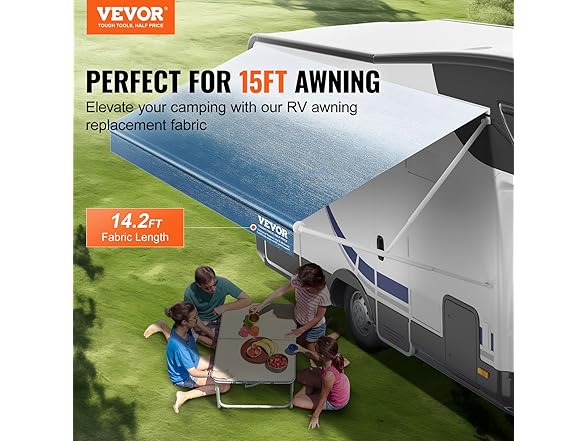 VEVOR RV Awning Fabric