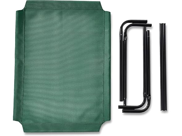Amazon Basics Cooling Breathable Elevated Dog, Green