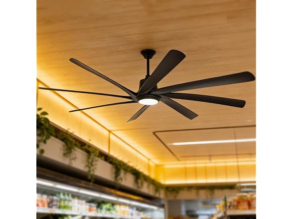 Parrot Uncle 100 Inch Ceiling Fan with Light