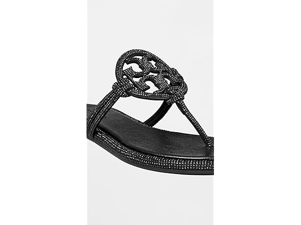 Tory Burch Miller Knotted Pave Sandals