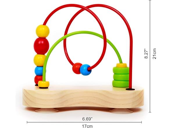 Hape Double Bubble Wooden Bead Maze - Gallery 3