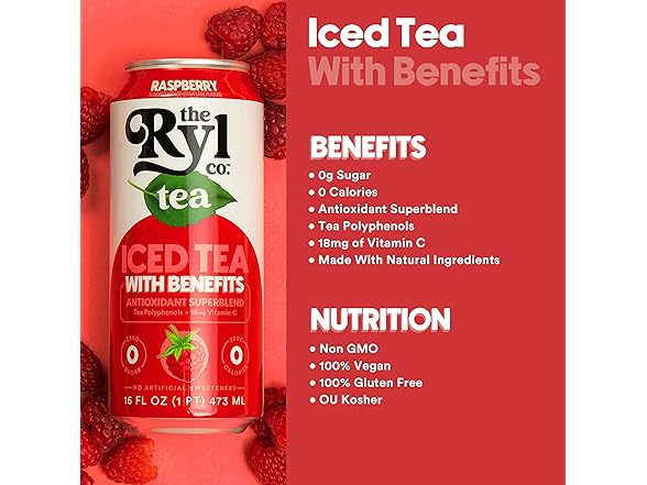 Ryl Iced Tea Variety Pack, 12pk