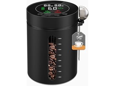 $32.99, Was $59.99, 45% Off! ZDXBO Automatic Vacuum Coffee Canister dealfomo