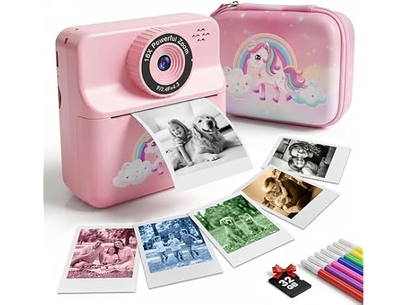 Kids Camera Instant Print