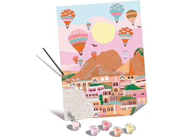 Ravensburger CreArt Cappadocia Canvas Paint‑by Number