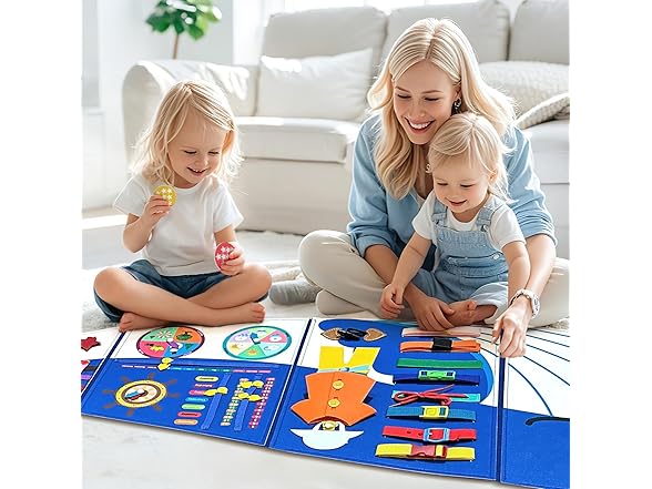 Rivibou Whale Busy Board