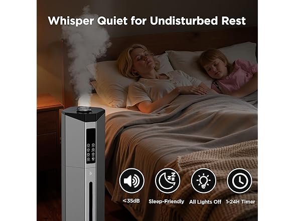 GloryAir 2.38Gal/9L humidifier