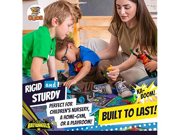 Batwheels EVA Foam Puzzle Mat