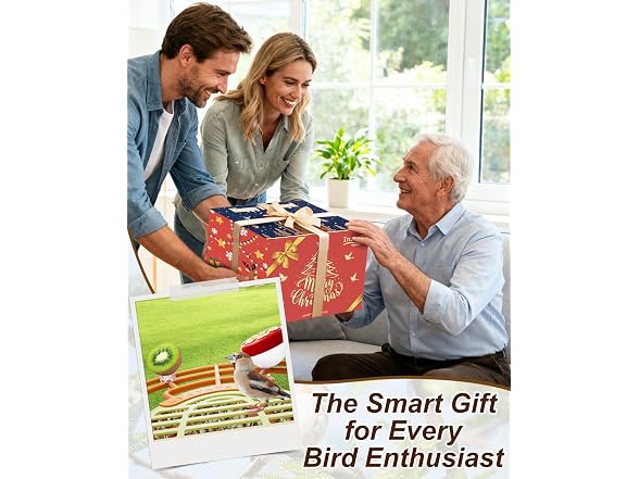 Solar Powered Bird Feeder with Camera