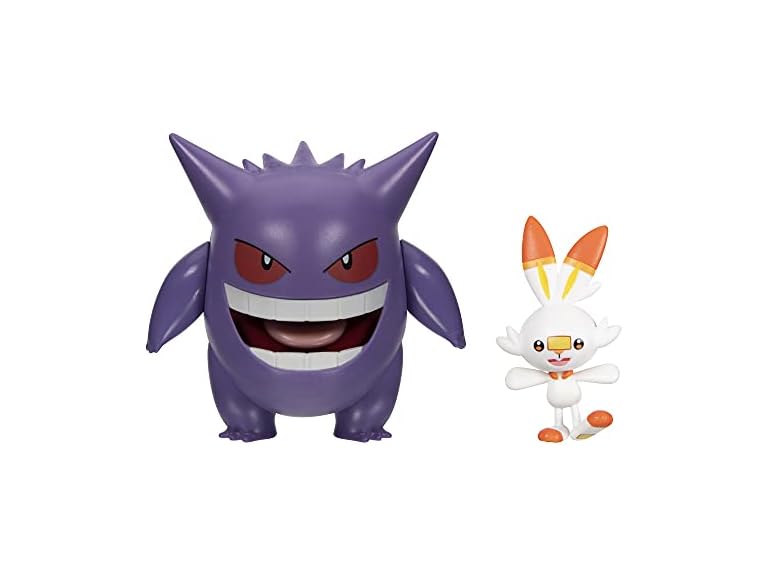 Pokemon Battle Figure Gengar & Scorbunny