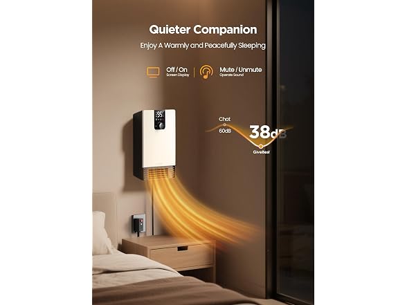 Givebest 1500W Wall Heater