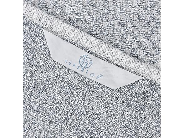 Superior 12PC Naples Face Towels