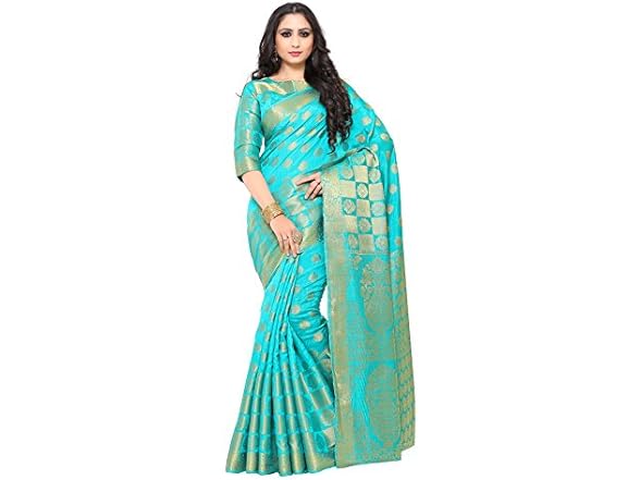 Silk Saree With Unstitched Blouse