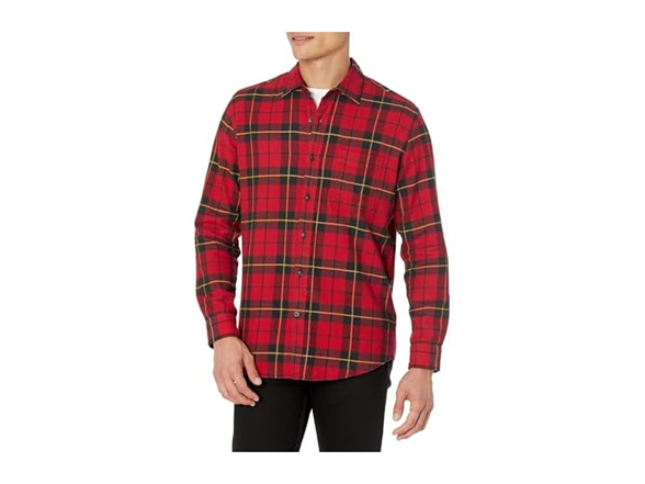 Black Red Yellow Large Plaid